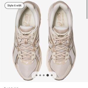 Asics Men's Athletic Shoes - Cream